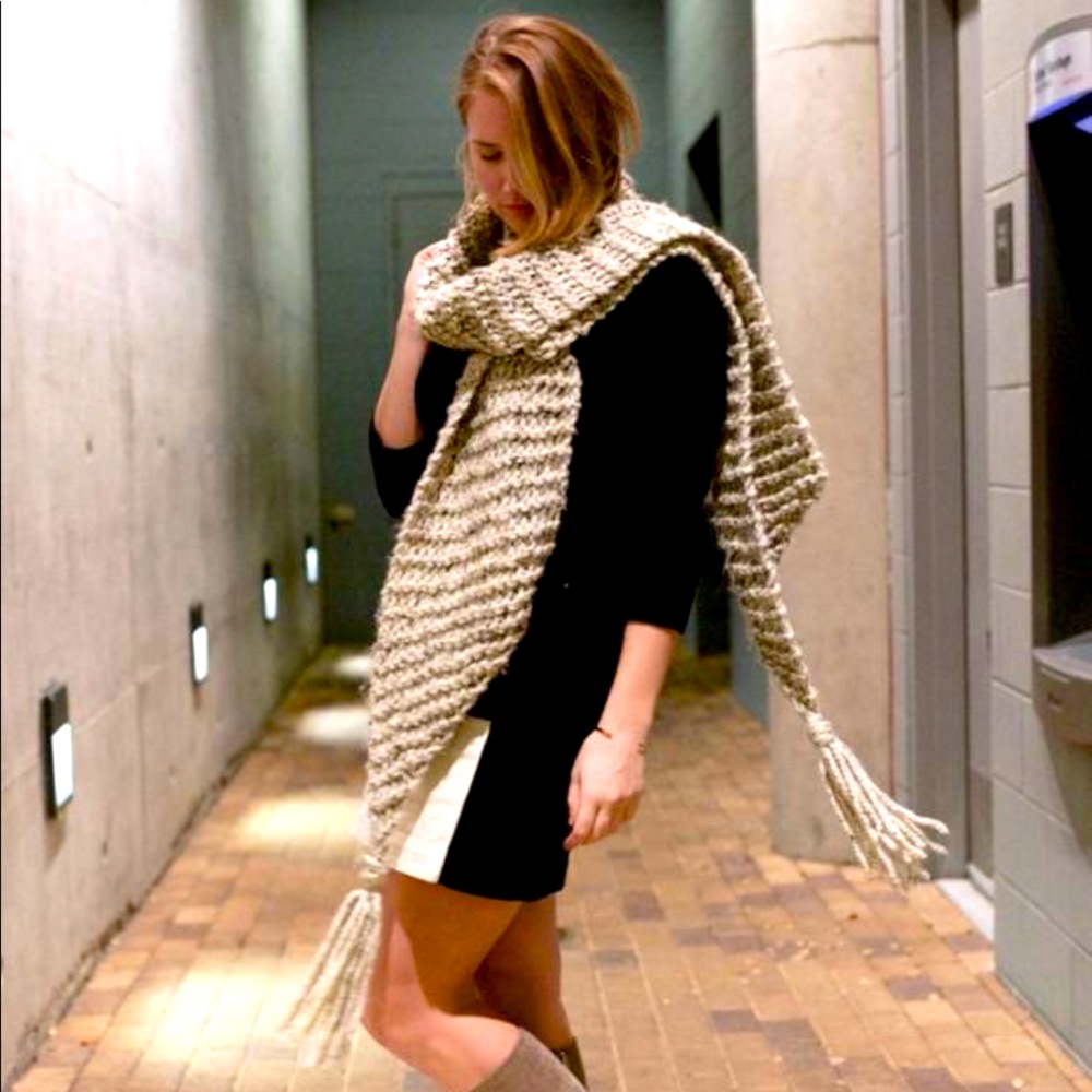Handknit Cozy Scarf